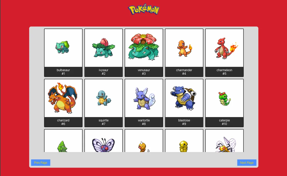 Pokedex project image